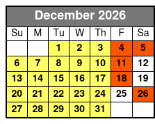 Saint Petersburg Paddle Board Tour December Schedule