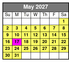 Saint Petersburg Paddle Board Tour May Schedule