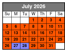 Tampa Indoor Skydiving Experience with 2 Flights & Personalized Certificate July Schedule