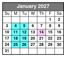 Tampa Indoor Skydiving Experience with 2 Flights & Personalized Certificate January Schedule