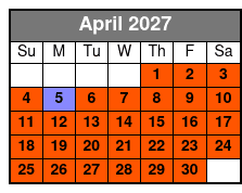 Tampa Indoor Skydiving Experience with 2 Flights & Personalized Certificate April Schedule