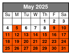 4:00 PM Tampa History Cruise May Schedule