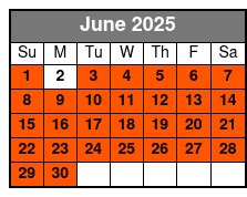 4:00 PM Tampa History Cruise June Schedule