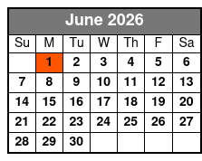 4:00 PM Tampa History Cruise June Schedule