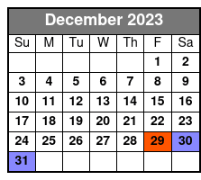 Tampa History Cruise December Schedule
