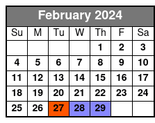 Tampa History Cruise February Schedule