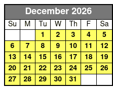 Tampa History Cruise December Schedule