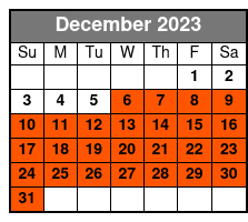 Tampa's ZooQuarium Admission Ticket December Schedule