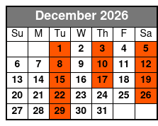 Calypso Breeze Lunch Cruise Madeira Beach (Buffet Lunch Included) December Schedule