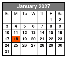 Calypso Breeze Lunch Cruise Madeira Beach (Buffet Lunch Included) January Schedule