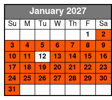 Calypso Breeze Dinner Cruise Madeira Beach (Buffet Dinner Included) January Schedule