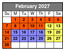 Calypso Breeze Dinner Cruise Madeira Beach (Buffet Dinner Included) February Schedule