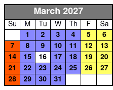 Calypso Breeze Dinner Cruise Madeira Beach (Buffet Dinner Included) March Schedule