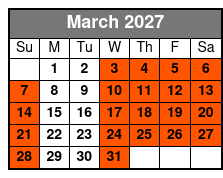 St. Petersburg Jungle Prada Site History Tour March Schedule
