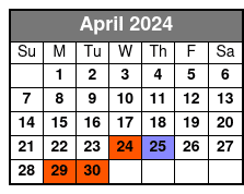 Schedules for 2023 April Schedule