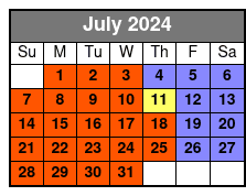 Schedules for 2023 July Schedule
