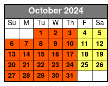 Schedules for 2023 October Schedule