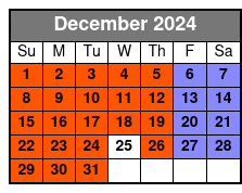 Schedules for 2023 December Schedule