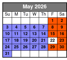 Segway Tour May Schedule