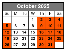 Haunted Tampa Ghost and Pub Walking Tour - Ybor City October Schedule