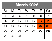 Haunted Tampa Ghost and Pub Walking Tour - Ybor City March Schedule