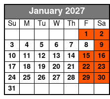 Haunted Tampa Ghost and Pub Walking Tour - Ybor City January Schedule