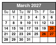 Haunted Tampa Ghost and Pub Walking Tour - Ybor City March Schedule