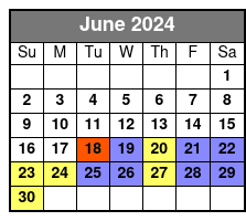 Eagle Parasail Madeira Beach June Schedule