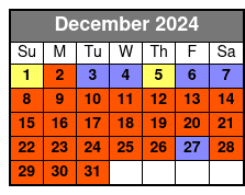 Eagle Parasail Madeira Beach December Schedule