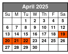 Shell Key Clear Kayak Glow in the Dark Tour April Schedule