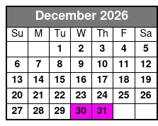 Shell Key Clear Kayak Glow in the Dark Tour December Schedule