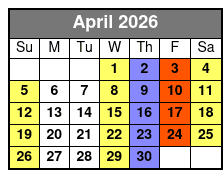 St Pete Awesome Mural Biking Tour April Schedule