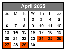 Glass Bottom Kayak Rental in St. Pete Beach April Schedule