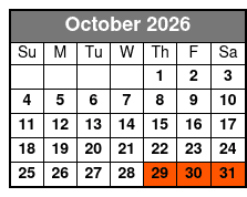 Glass Bottom Kayak Rental in St. Pete Beach October Schedule