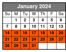 Lunch Included January Schedule