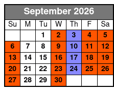 Tiki Boat - St. Pete Pier - The Only Authentic Floating Tiki Bar September Schedule