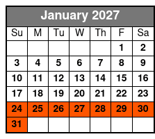 Tiki Boat - St. Pete Pier - The Only Authentic Floating Tiki Bar January Schedule