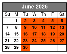 Half Day Electric Bike Rental on the Pinellas Trail June Schedule