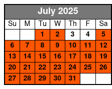 Dolphin Sunset Cruise Aboard the Dolphin Quest July Schedule