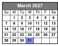 Shared Ybor City Historic Walking Tour March Schedule