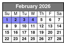 Private Kayak Adventure Via Mangrove Tunnels in Tierra Verde February Schedule