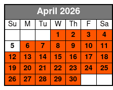 Shell Key Ferry April Schedule