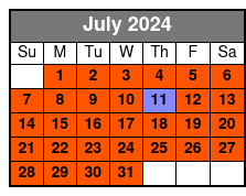 Channelside Meeting Point July Schedule