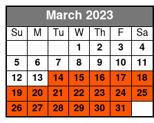 Rowdy Bear Pigeon Forge Snow Tubing March Schedule