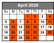 Array Pigeon Forge Variety Show April Schedule