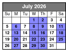 Array Pigeon Forge Variety Show July Schedule