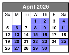 Array Pigeon Forge Variety Show April Schedule