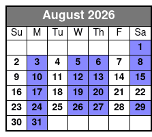 Array Pigeon Forge Variety Show August Schedule