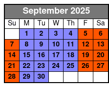 Ober Mountain Aerial Tram September Schedule