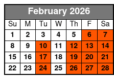 A Closer Walk: A Tribute to Patsy Cline February Schedule